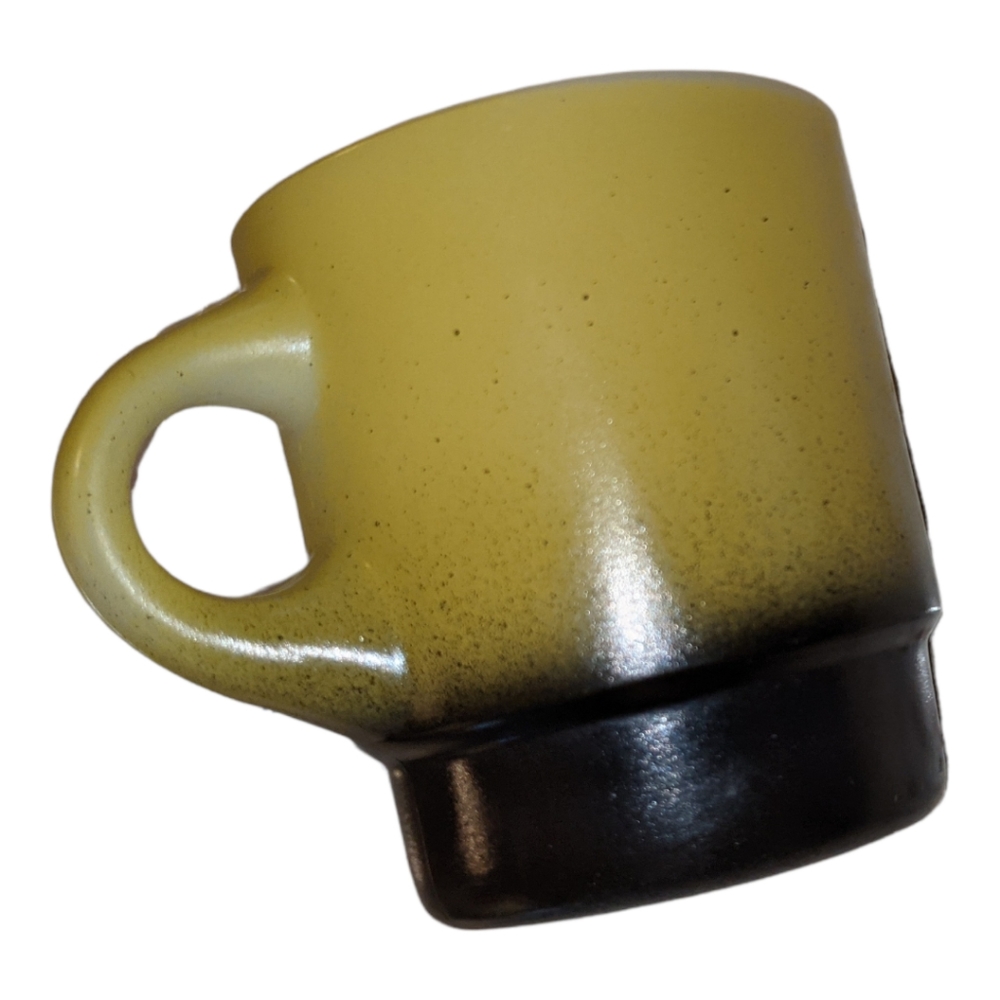 Fire King Mug Anchor Hocking Avocado Green Vintage Mid Century Modern